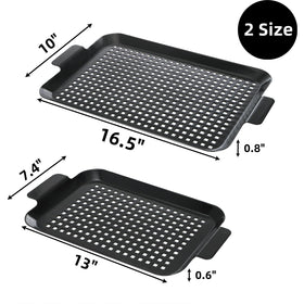 Covzoe grill pans small set ideal for side dishes and quick bites