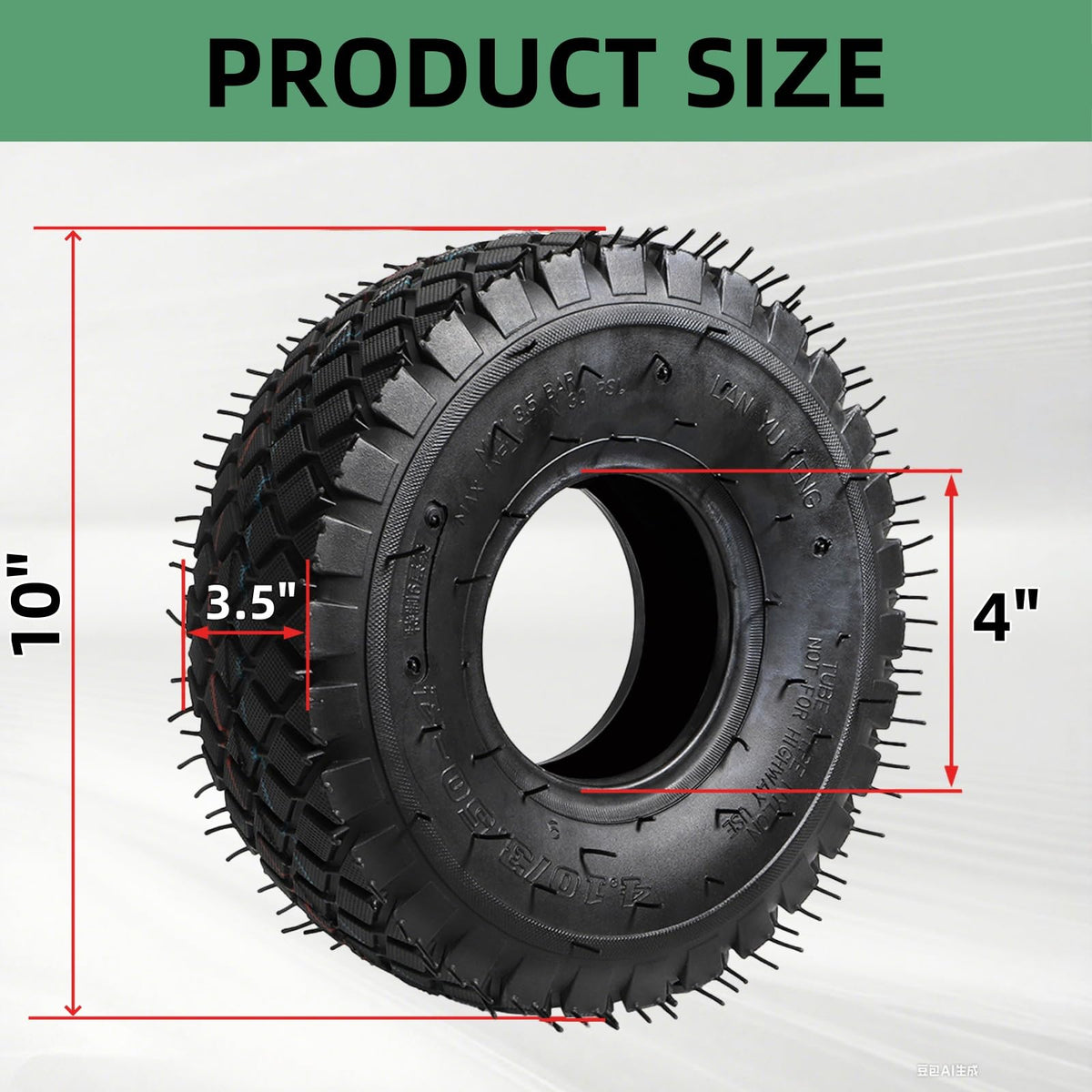 Covzoe outer-tire assembly offers reliable support for lawn care tasks