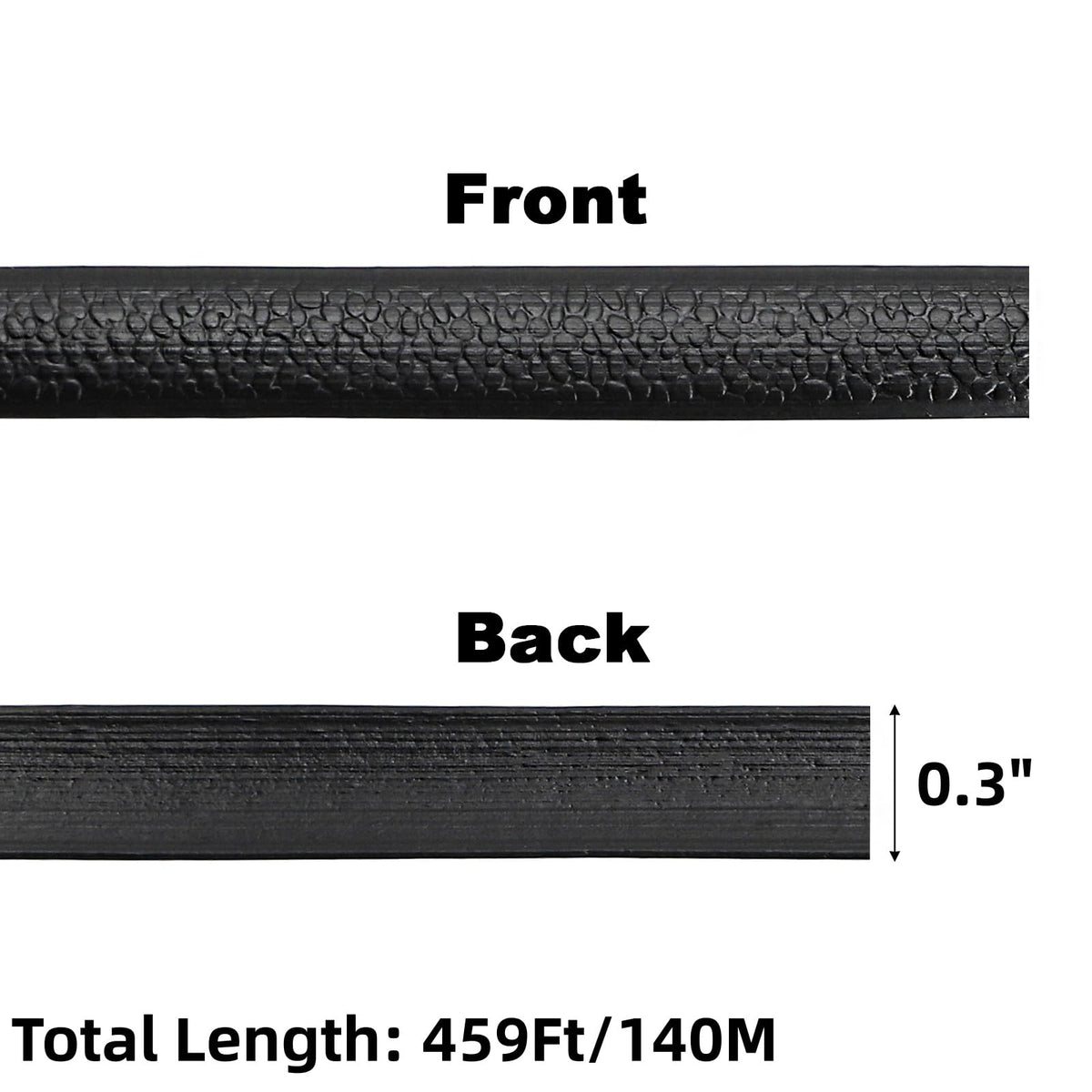 Covzoe plastic rattan weaving webbing close-up, durable and flexible