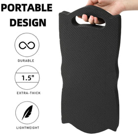 Covzoe thick foam kneeler provides soft support and long-lasting cushioning.