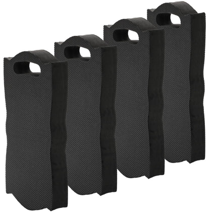 Covzoe thick kneeling pad top view for knee comfort during gardening.