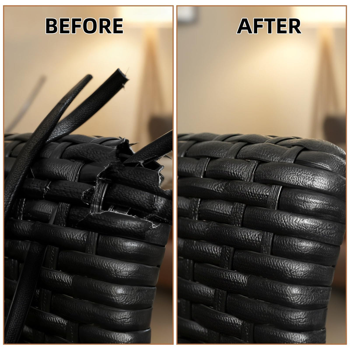 Covzoe versatile wicker repair for indoor and outdoor furniture