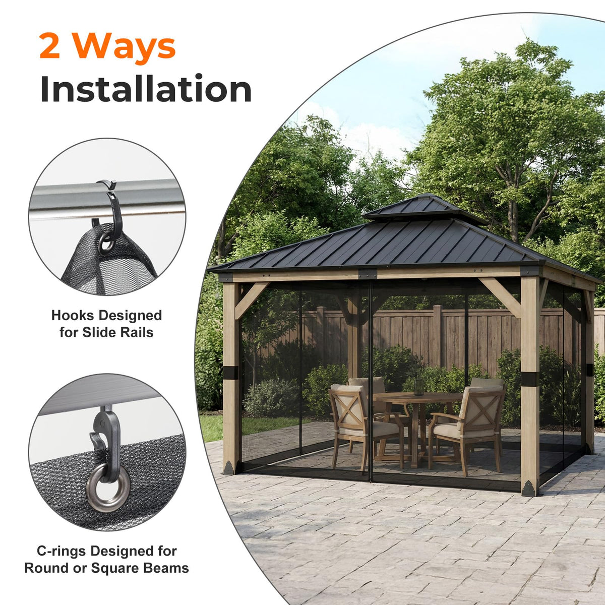 COWVIE insect barrier mesh blocks bugs while maintaining airflow outdoors