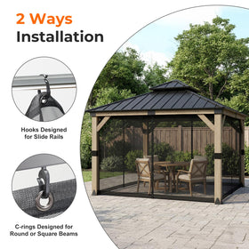 COWVIE insect barrier mesh blocks bugs while maintaining airflow outdoors