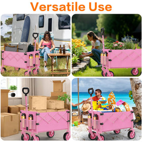 COZEER foldable wagon removable fabric for quick and easy cleaning.