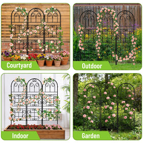 COZEER installation accessories included for quick setup of climbing plants.