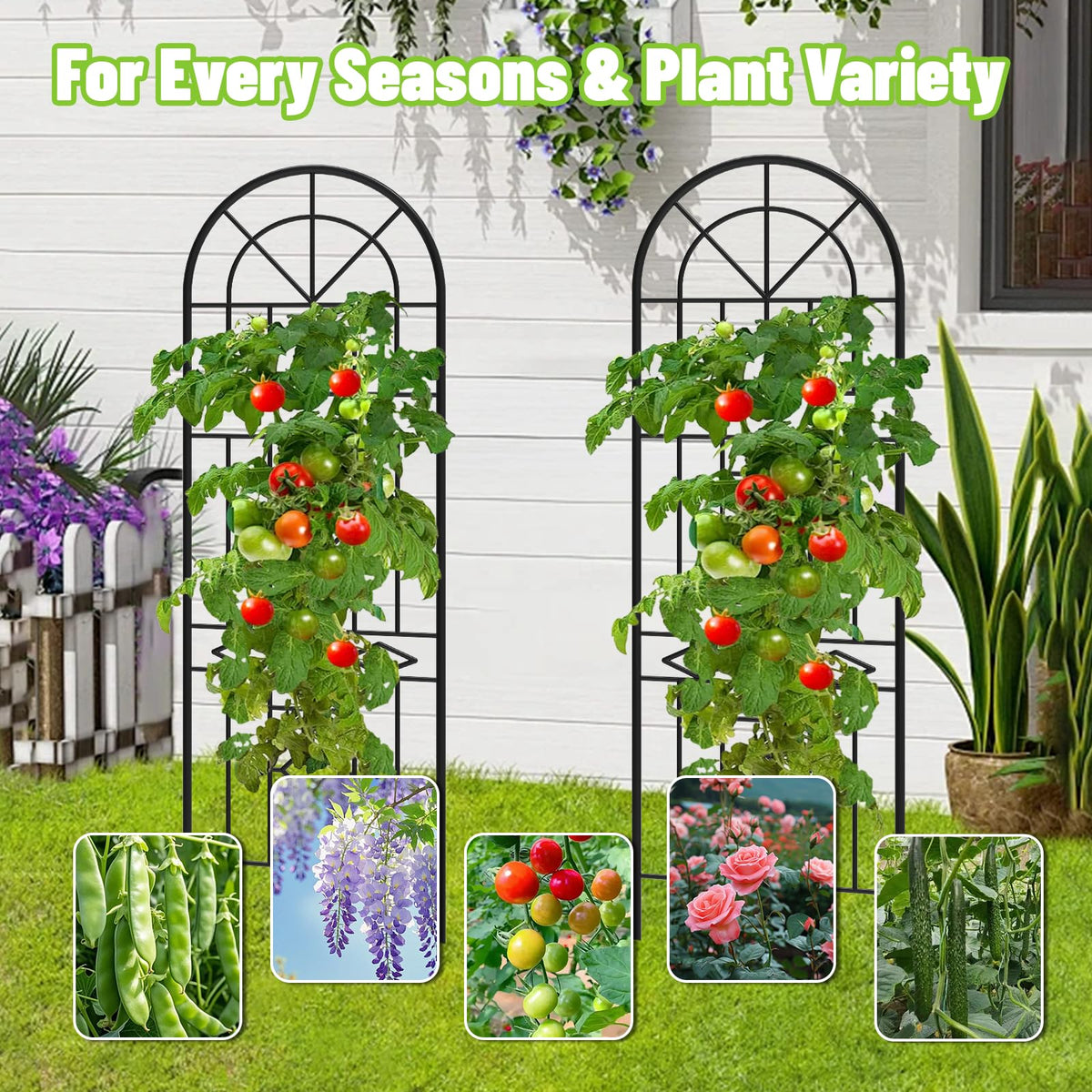 COZEER garden trellis-outdoor use suits courtyards and patios.