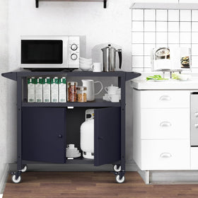 COZEER outdoor kitchen prep station offering ample workspace for cooking and serving.
