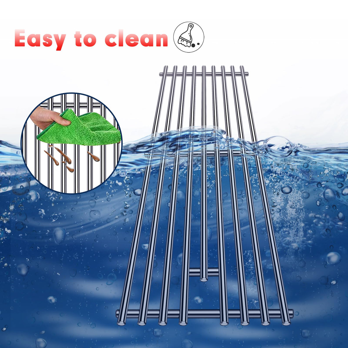 Cozilar Bull Lonestar 4-burner grate fits Lonestar grills for steady heat.