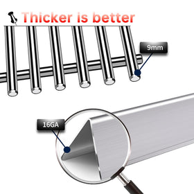 Cozilar stainless steel BBQ parts resist rust and last through many cooks.