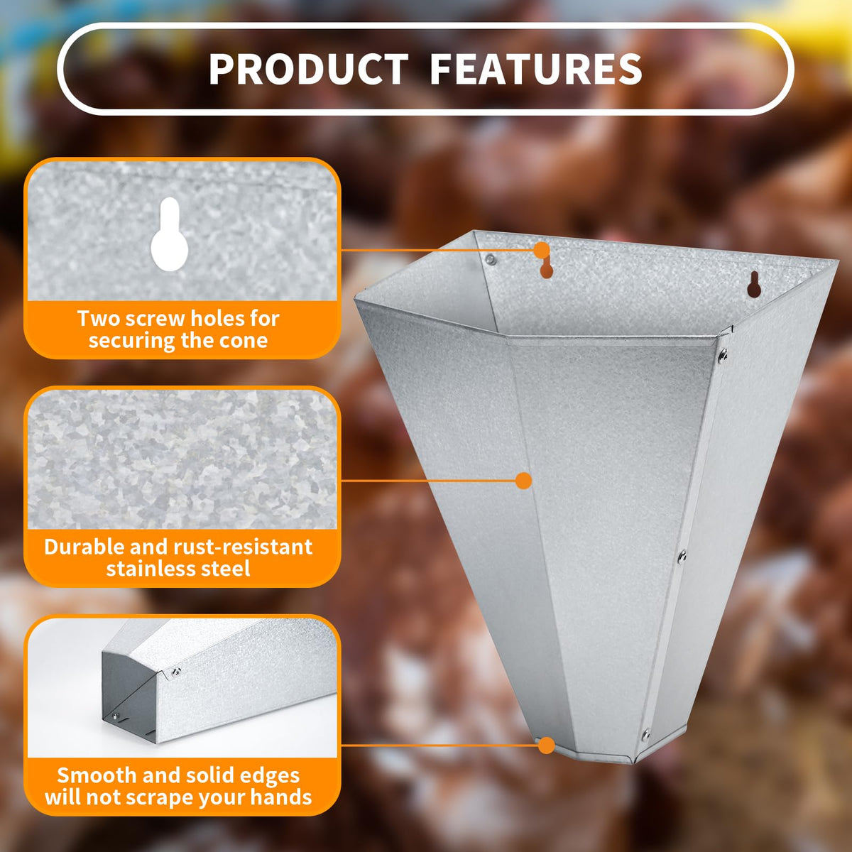COZOFU easy-clean design ensures simple sanitation between tasks
