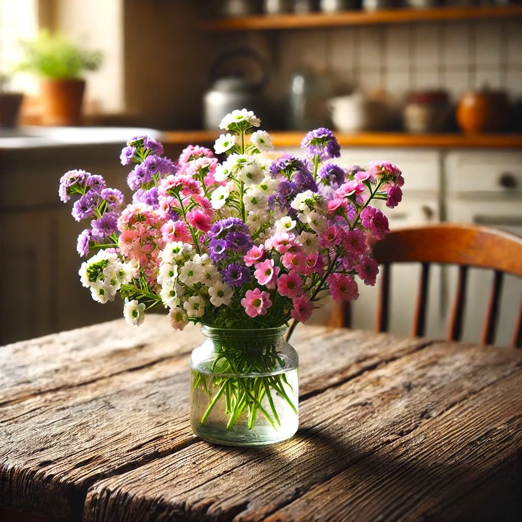 Cozy Crib alyssum cluster bloom creating lush mounds in warm weather gardens.
