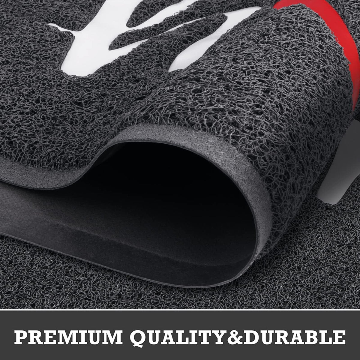 CozyBounty dirt-scrape textured surface removes mud from shoes effectively