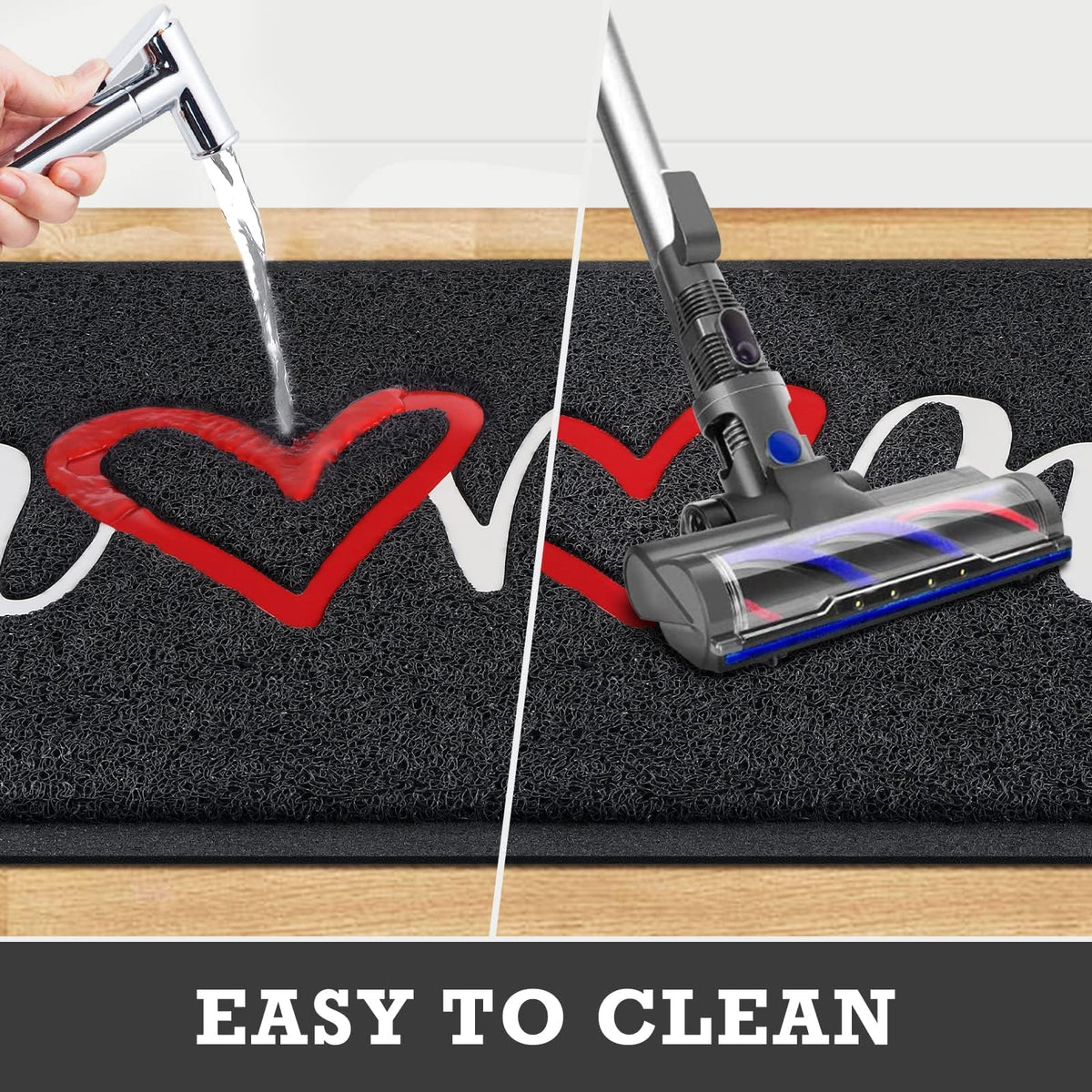 CozyBounty outdoor indoor-use door mat suits entryways, patios, and garages