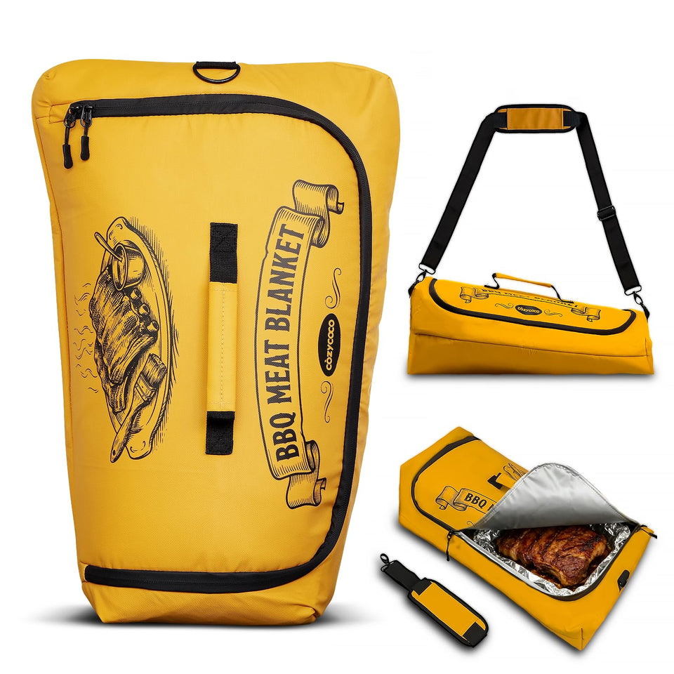 COZYCOCO BBQ blanket with 270-degree opening for easy meat loading