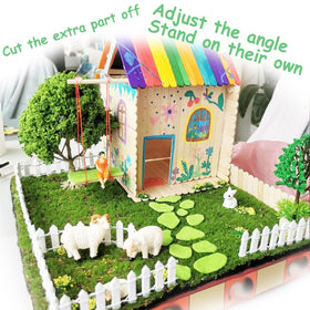 CozyCove iron-wire detail enhances durability for fairy borders.