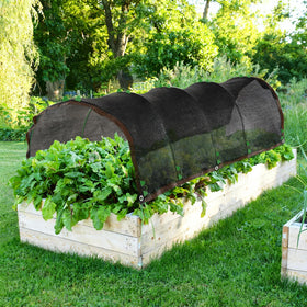 COZYDIG adjustable frame compatibility supports year-round netting or frost cloth