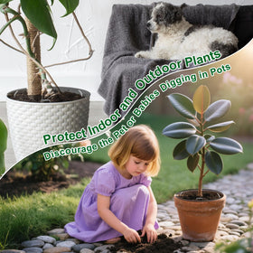 COZYDIG keeps floors cleaner by stopping soil spills from planters.