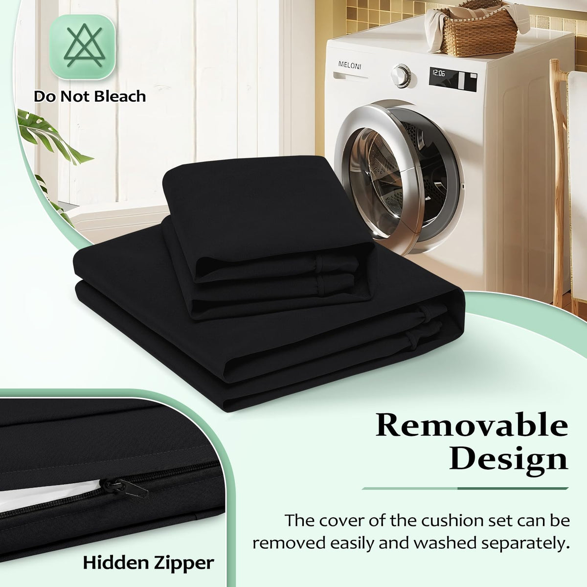 Cozyide high density foam 28D delivers lasting support.