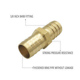 Cozyou stainless steel clamp close-up, secure repaired hoses against leaks during watering.