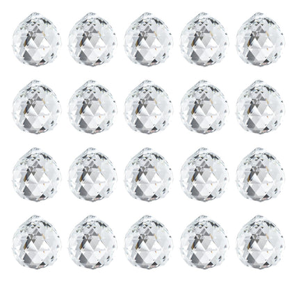 cozyou clear crystal prism pendant gleams in sun, casting vivid rainbows on windows.