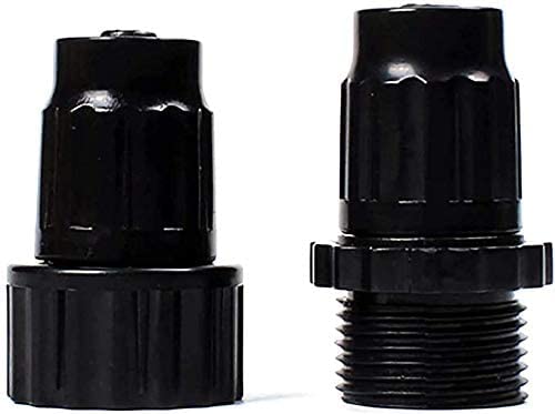cozyou faucet adapter 3/4 inch close-up highlighting secure fit for spray nozzles.
