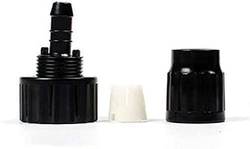 cozyou hose connection in use on expandable hose demonstrating tool-free assembly.