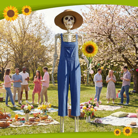 Cozypower sunflower decor enhances festive garden ambiance for celebrations.
