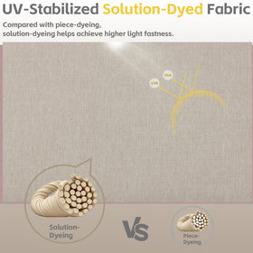COZYVIDA high-density padding maintains shape through seasons with steady comfort