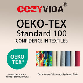 COZYVIDA dual-fill seat and back deliver balanced support.