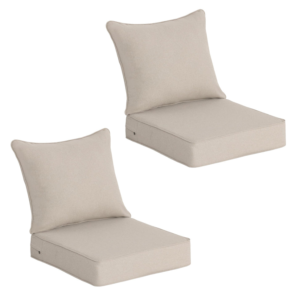 COZYVIDA outdoor deep seat cushion 22x24x5.1 for durable all-day comfort.