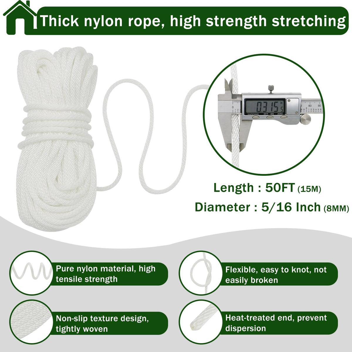 CQ Garden flag cleat stores halyard ropes neatly and securely.