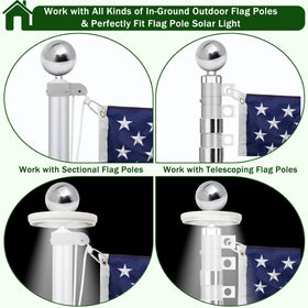CQ Garden easy install with adjustable nut for a snug, custom fit
