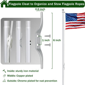CQ Garden weather-ready flag kit prepared for seasonal outdoor displays.