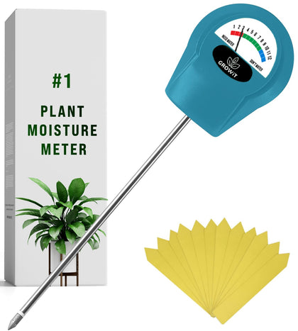 Craft911 GROWIT analog display shows fast soil moisture readings