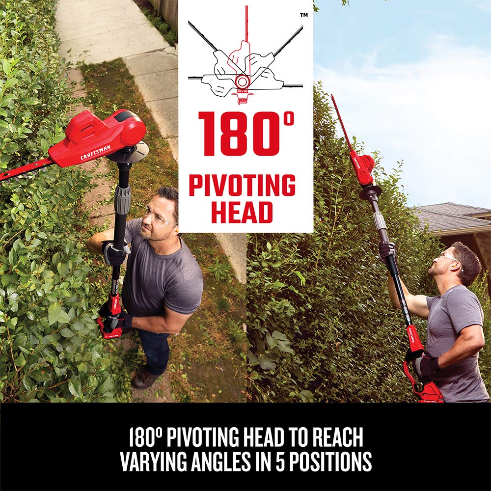 CRAFTSMAN CMCB202 2.0Ah battery powers cordless trimming