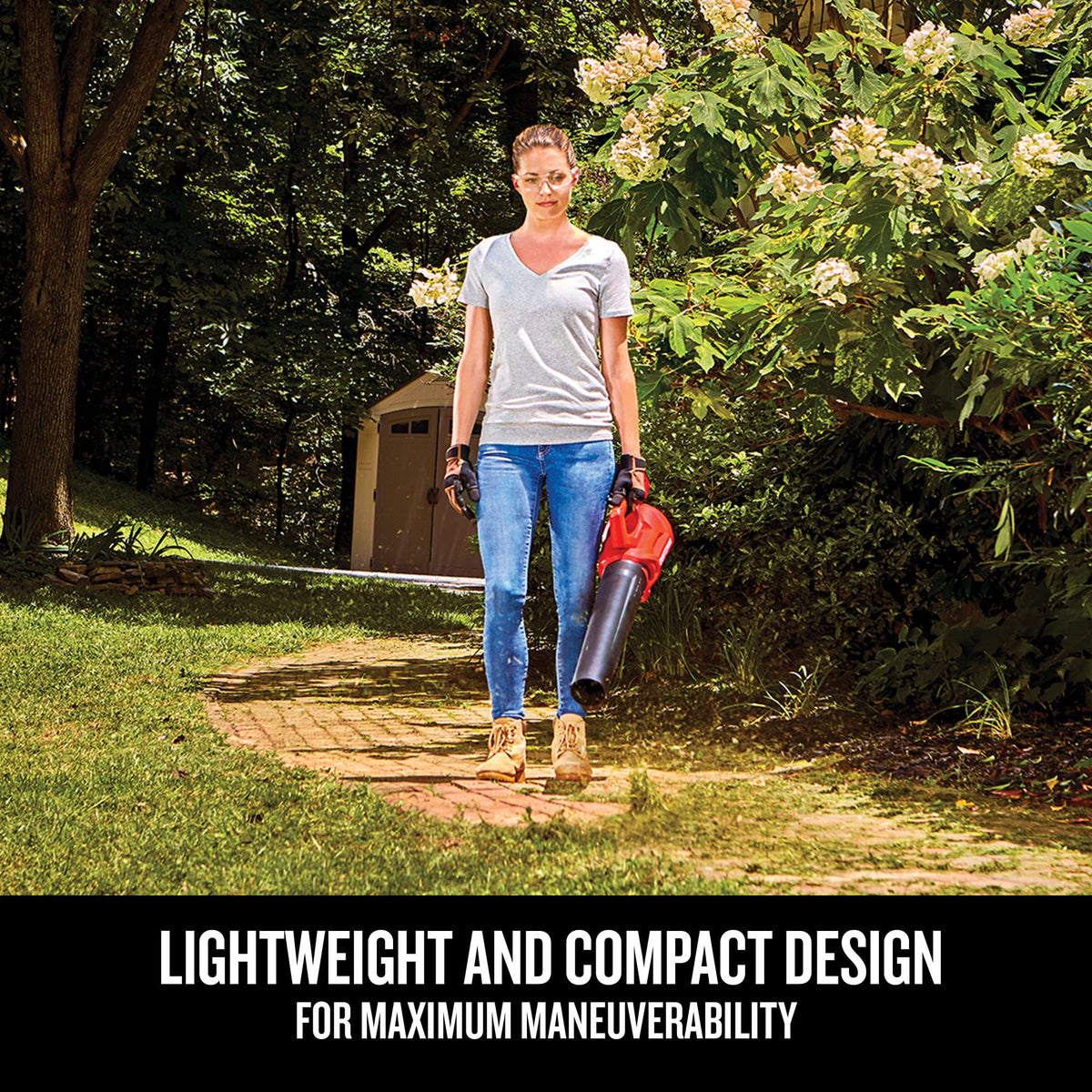 Craftsman CMCBL700B includes an integrated scraper for stubborn debris.
