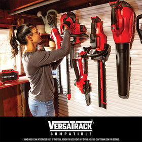 CRAFTSMAN hedge trimmer VersaTrack storage hook for easy hanging