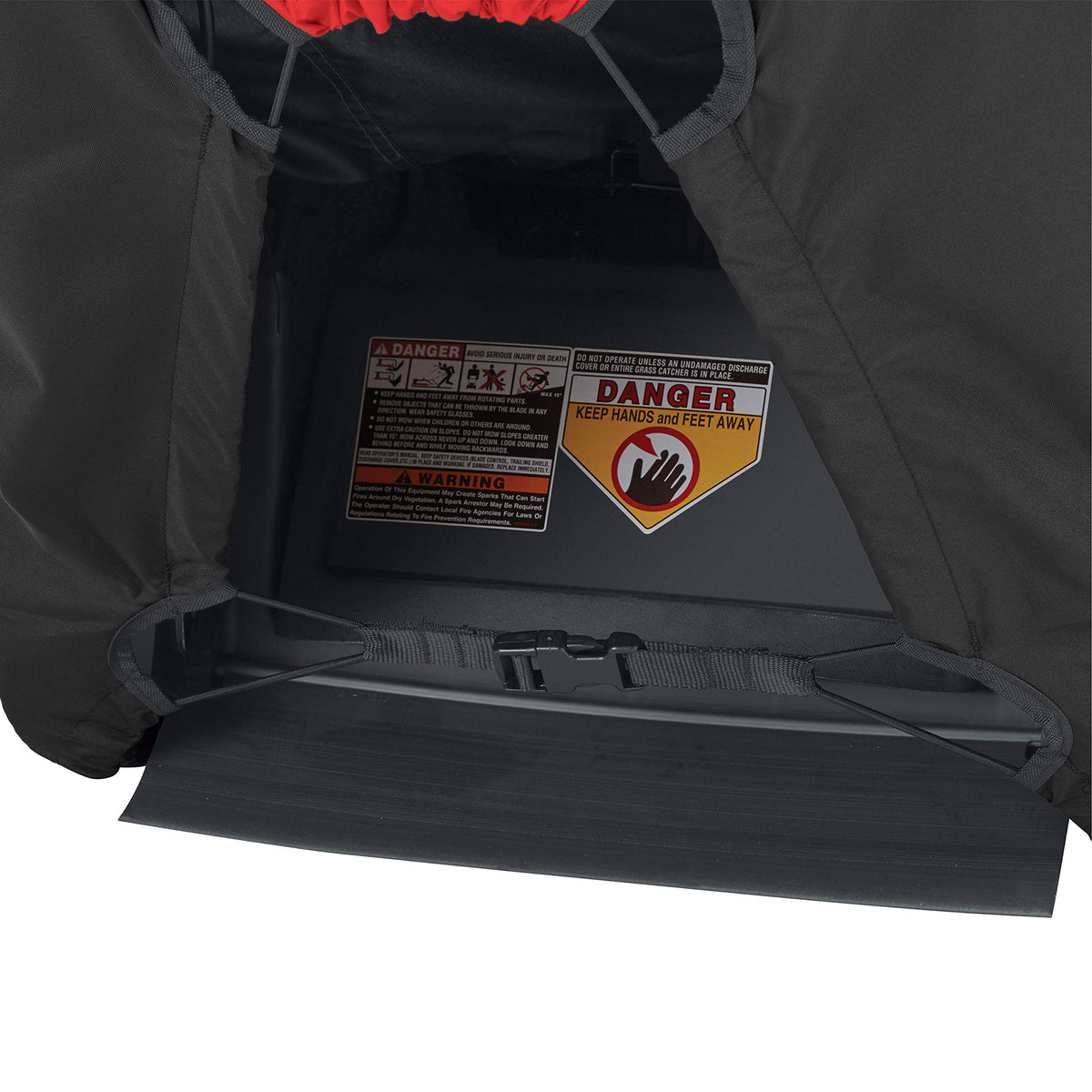 Craftsman mower cover shields from dirt and debris during storage