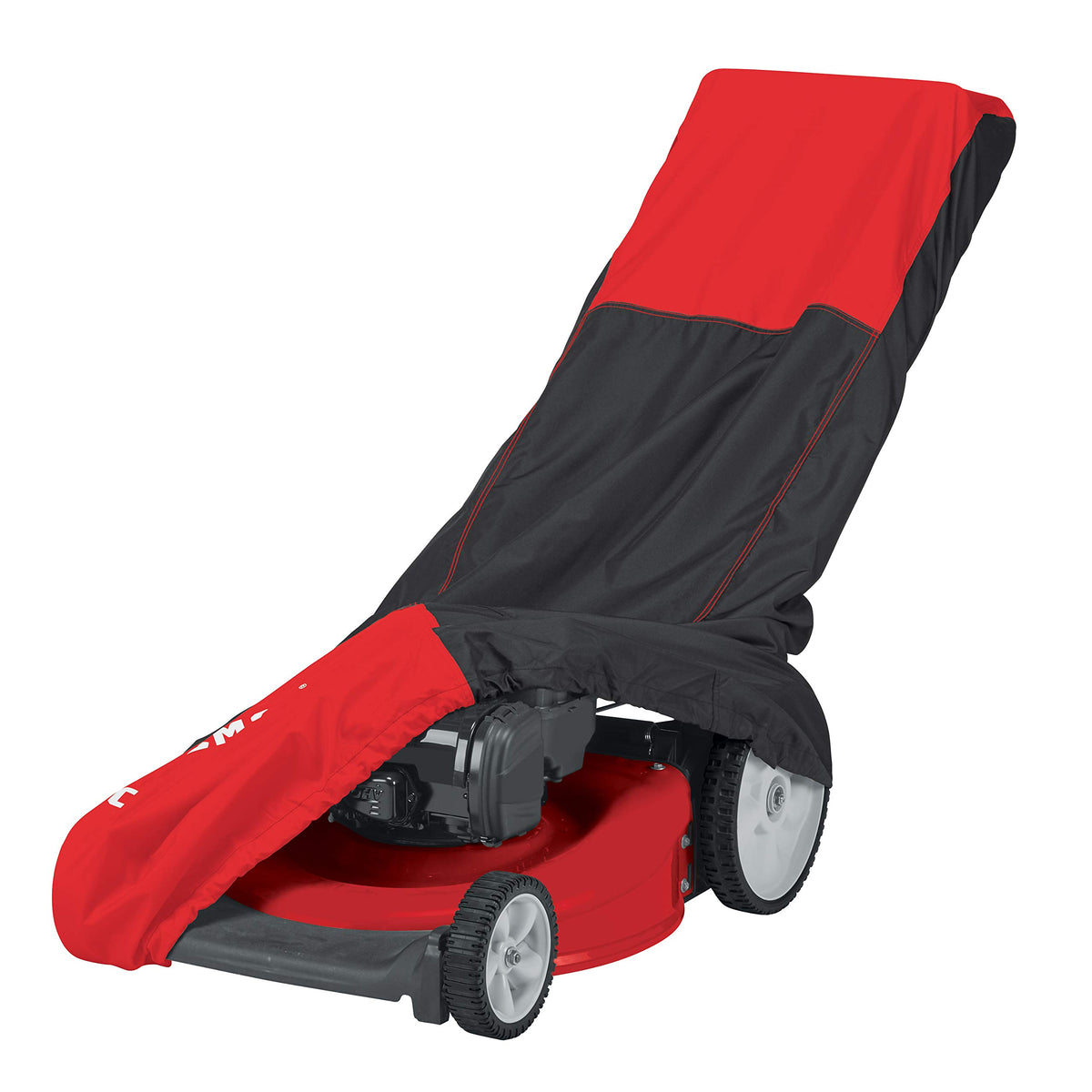 Craftsman lawn mower cover uses weather-resistant fabric