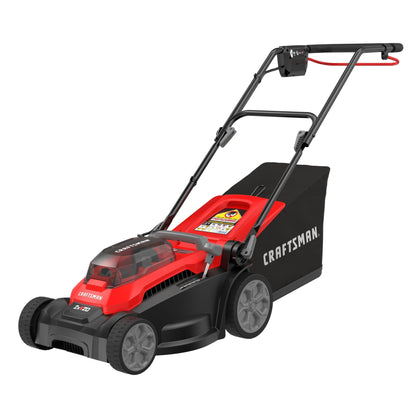 CRAFTSMAN push mower compact design for easy storage and tight spaces