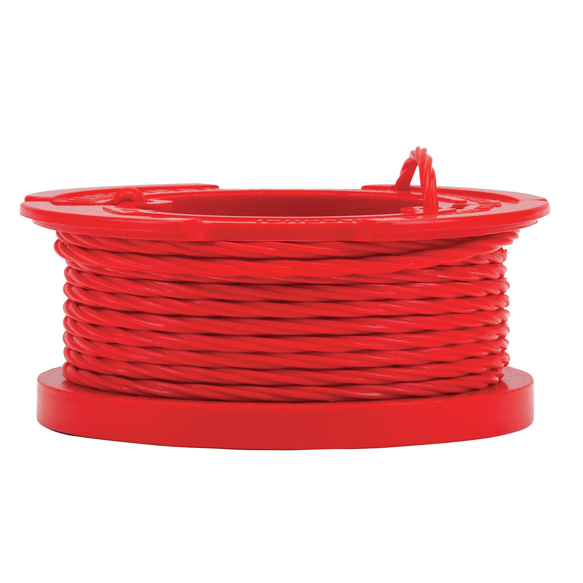 CRAFTSMAN twist line 0.08-inch spool in red for smooth trimming.