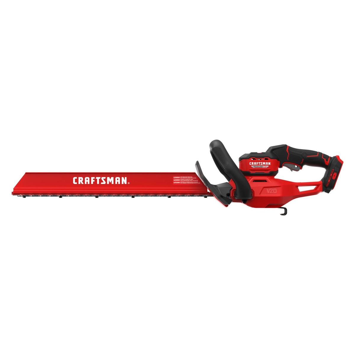 2Ah battery with the Craftsman V20 extends quick trim sessions.
