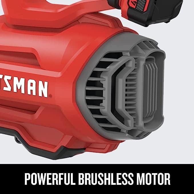 CRAFTSMAN V20 blower lightweight design for easy carry.