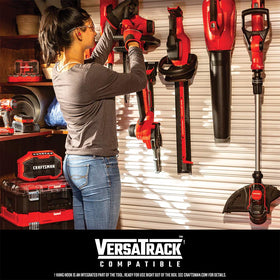 CRAFTSMAN v20 charger included for quick recharges between tasks