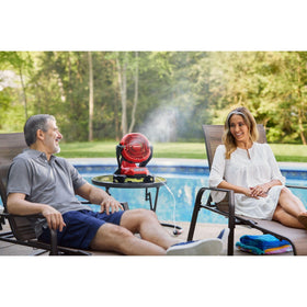 CRAFTSMAN V20 misting fan offers up to 2.9 hours runtime per charge