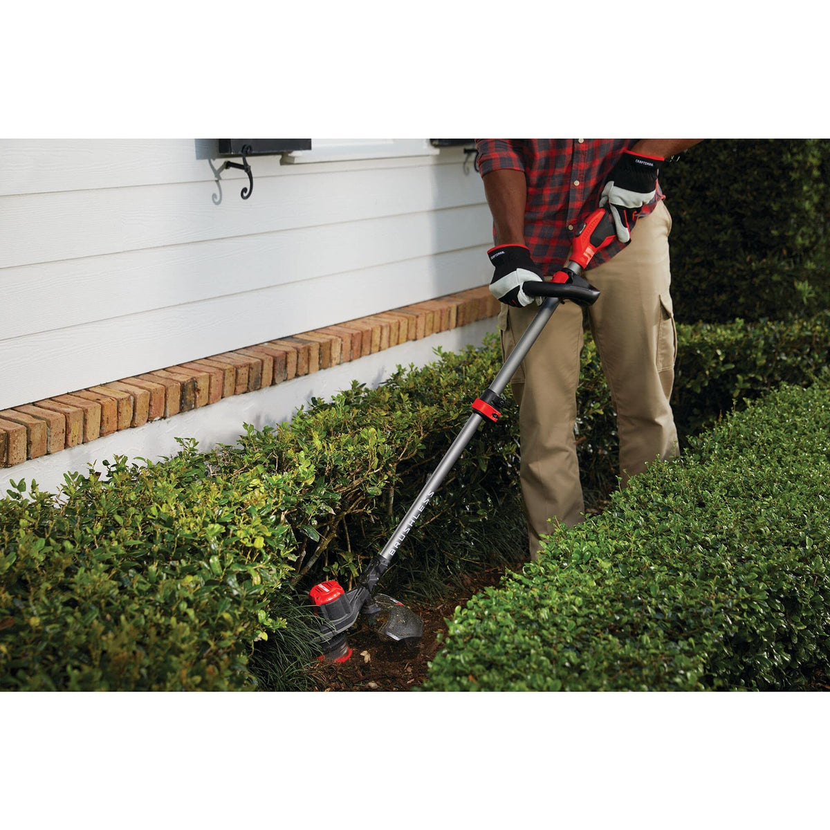 CRAFTSMAN V20 weedwacker battery not included with bare tool