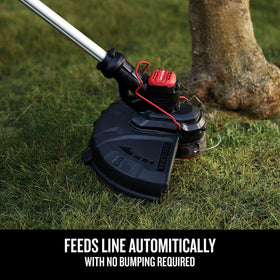 Craftsman V20 WeedWacker trims then edges for versatile lawn care