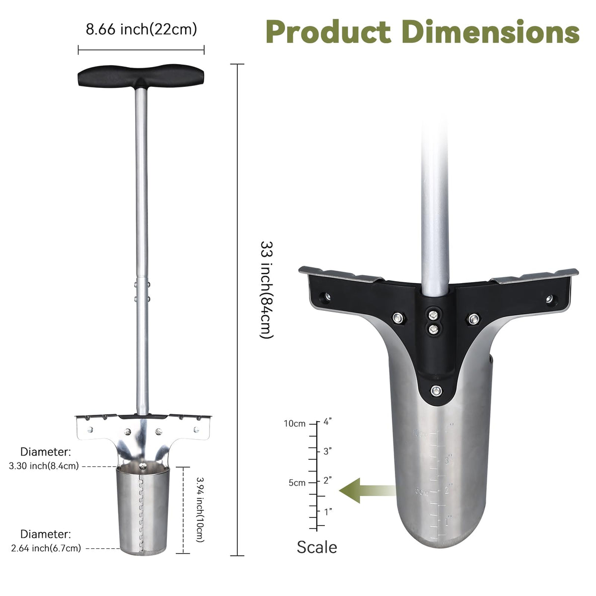 CRAFTZONE bulb planter with foot pedal speeds up hole creation