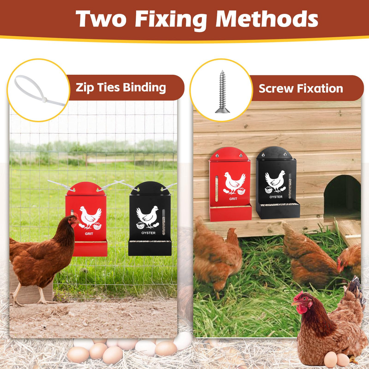 Crazydeer rain cover protects feed from moisture.